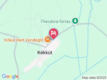 Oszter Ház Kékkút a térképen