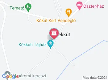 Tájház Kékkút a térképen