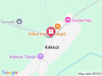 Világháborús emlékmű Kékkút a térképen