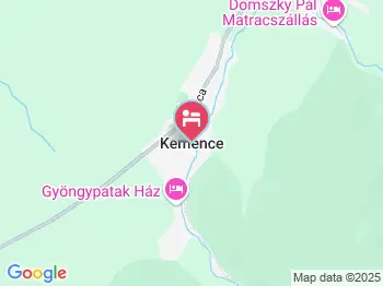 Kemence Patak Vendégház Kemence a térképen