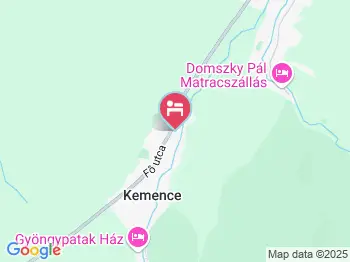 Mikla Vendégház Kemence a térképen
