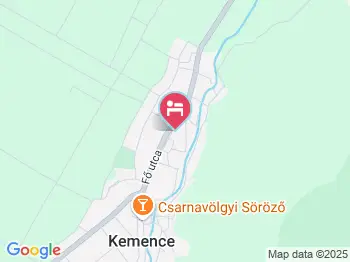 Sport Fogadó Kemence a térképen