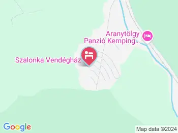 Szalonka Vendégház Kemence a térképen