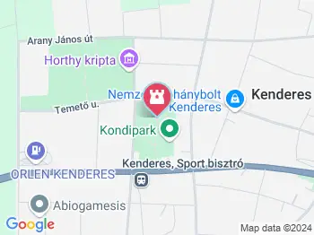 I. világháborús emlékmű Kenderes a térképen