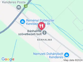 Kakat Kocsma Kenderes a térképen