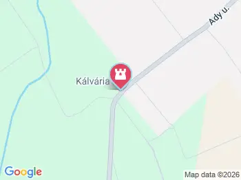 Kálvária Kenyeri a térképen