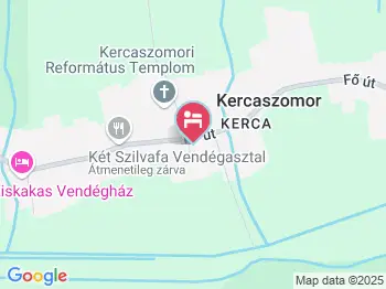Harmatcsepp Vendégház Kercaszomor a térképen
