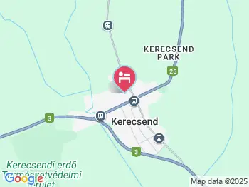Kerecsendi Malompark Vendégház Kerecsend a térképen