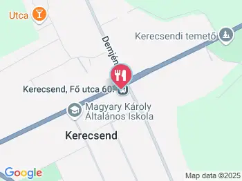 Pityko Faloda Kerecsend a térképen