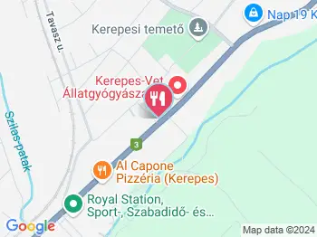 Kárpáti Cukrászda Kerepes a térképen