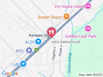 Szablya Étterem Kerepes a térképen