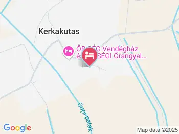 Hétkutas Vendégház Kerkakutas a térképen