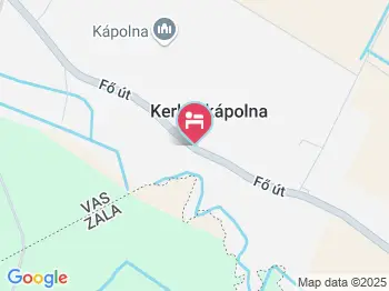 Kápolna Vendégház Kerkáskápolna a térképen