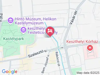 Abszolút Vendégház Keszthely a térképen
