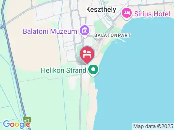 Angéla Vendégház Keszthely a térképen