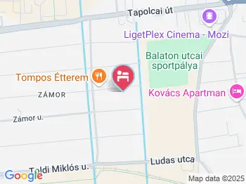 B&B Apartman Keszthely a térképen