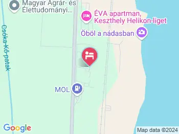 Balaton Garden Nyaralóház Keszthely a térképen