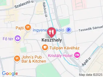 Bistro Classico Keszthely a térképen