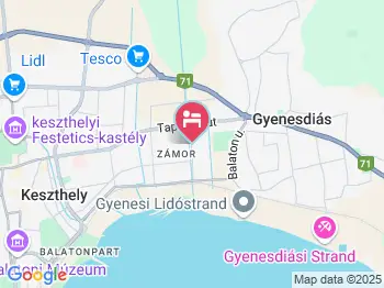 Doma Vendégház Keszthely a térképen