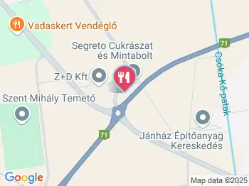 Dübörgő Elefánt Étterem Keszthely a térképen