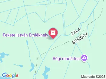 Fekete István Emlékház Keszthely a térképen