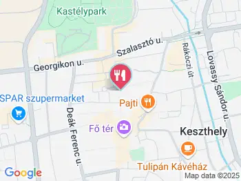 Green Magic Cafe & Snack Keszthely a térképen
