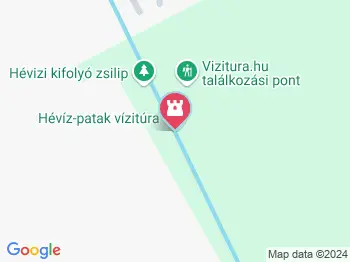 Hévíz-patak Keszthely a térképen