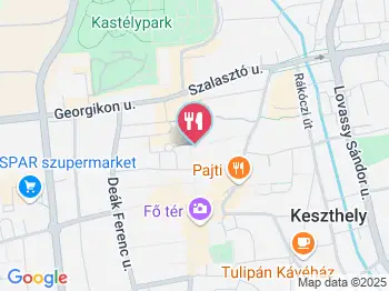 Holstein Söröző Keszthely a térképen