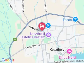 Kati Apartmanház Keszthely a térképen