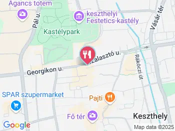 Kékmadár Gyros Ételbár Keszthely a térképen