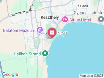 Keszthely főtér Keszthely a térképen