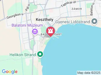 Keszthelyi Kajak-Kenu SUP Keszthely a térképen