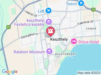 Keszthelyi Pantheon Keszthely a térképen