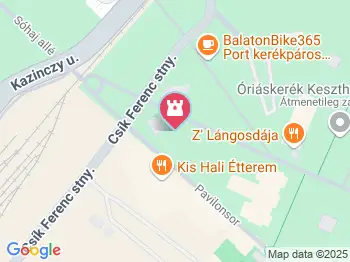 Keszthelyi Vízi játékpark Keszthely a térképen