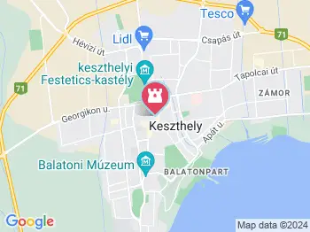 Keszthelyi Zsinagóga Keszthely a térképen