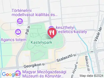 Lady Hamilton Kávéház Keszthely a térképen