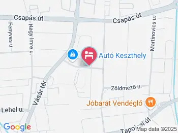 Leitner Lakás Keszthely a térképen