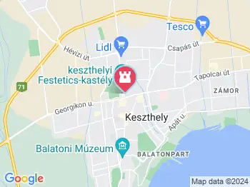 Lepke és egzotikus hüllőkiállítás Keszthely a térképen