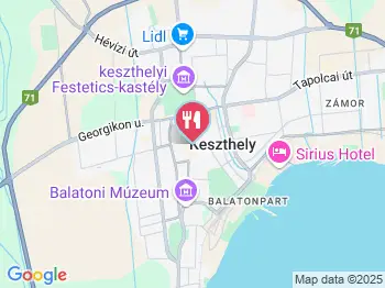 Los Amigos Mexikói Étterem Keszthely a térképen