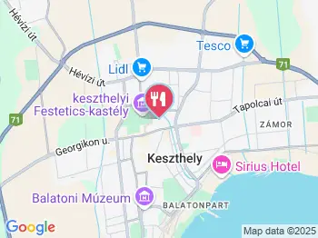 Marcipán Múzeum Cukrászda Keszthely a térképen