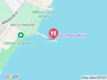 Móló Cafe & Bar Keszthely a térképen