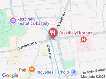 Morzsázó Önkiszolgáló Étterem Keszthely a térképen