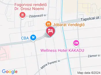 Nagymackó Kuckója Keszthely a térképen