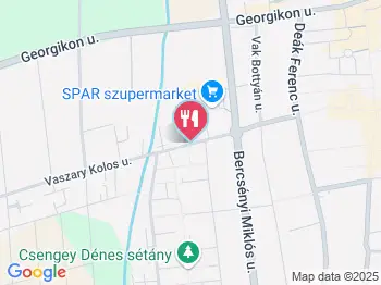 Pálma Cukrászda Keszthely a térképen