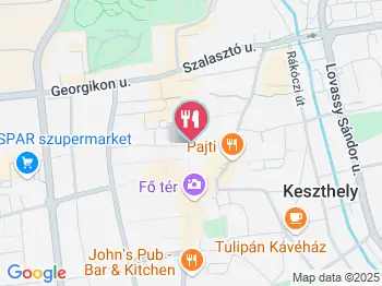 Pampetrics Borszaküzlet, Borozó Keszthely a térképen