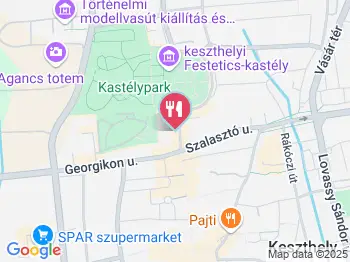 Párizsi Udvar Étterem Keszthely a térképen