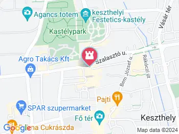 Rádió és Televízió Múzeum Keszthely a térképen