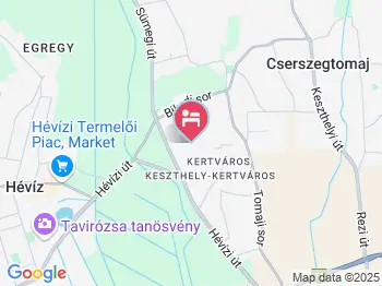 Sikos Ház Keszthely a térképen