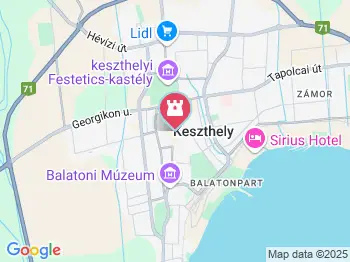 Szentháromság szobor Keszthely a térképen