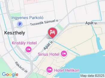 Tokajer Wellness Panzió Keszthely a térképen